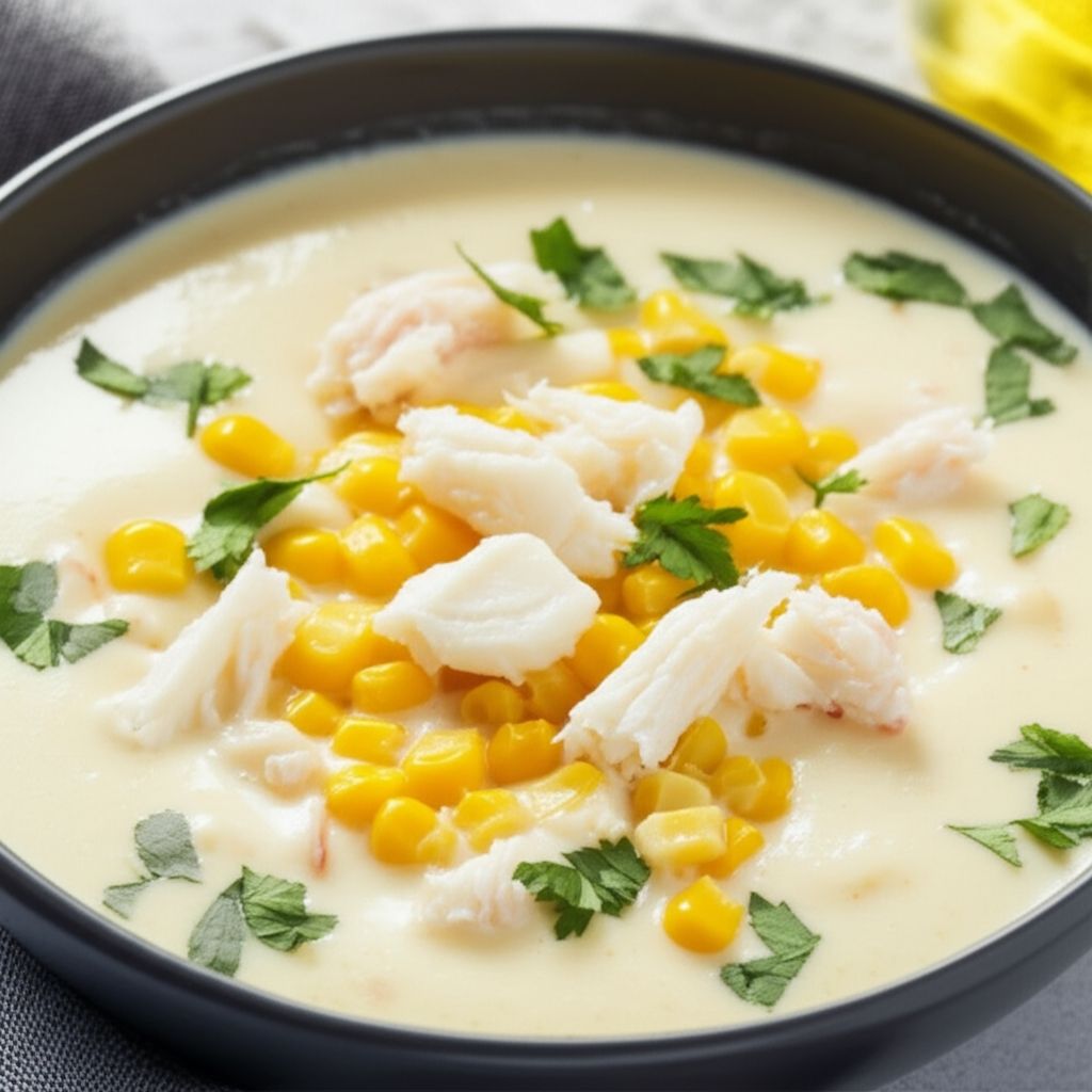 Crabmeat and Corn Soup