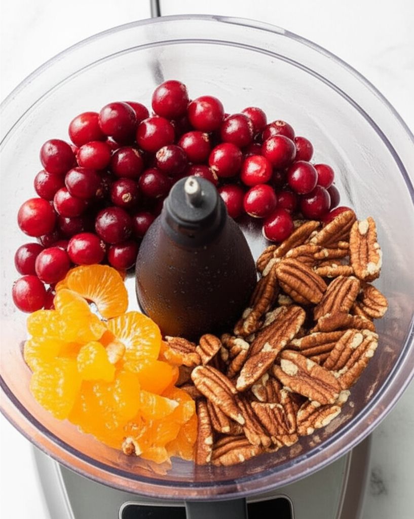 Cranberry Jell-O Salad with Mandarin Oranges