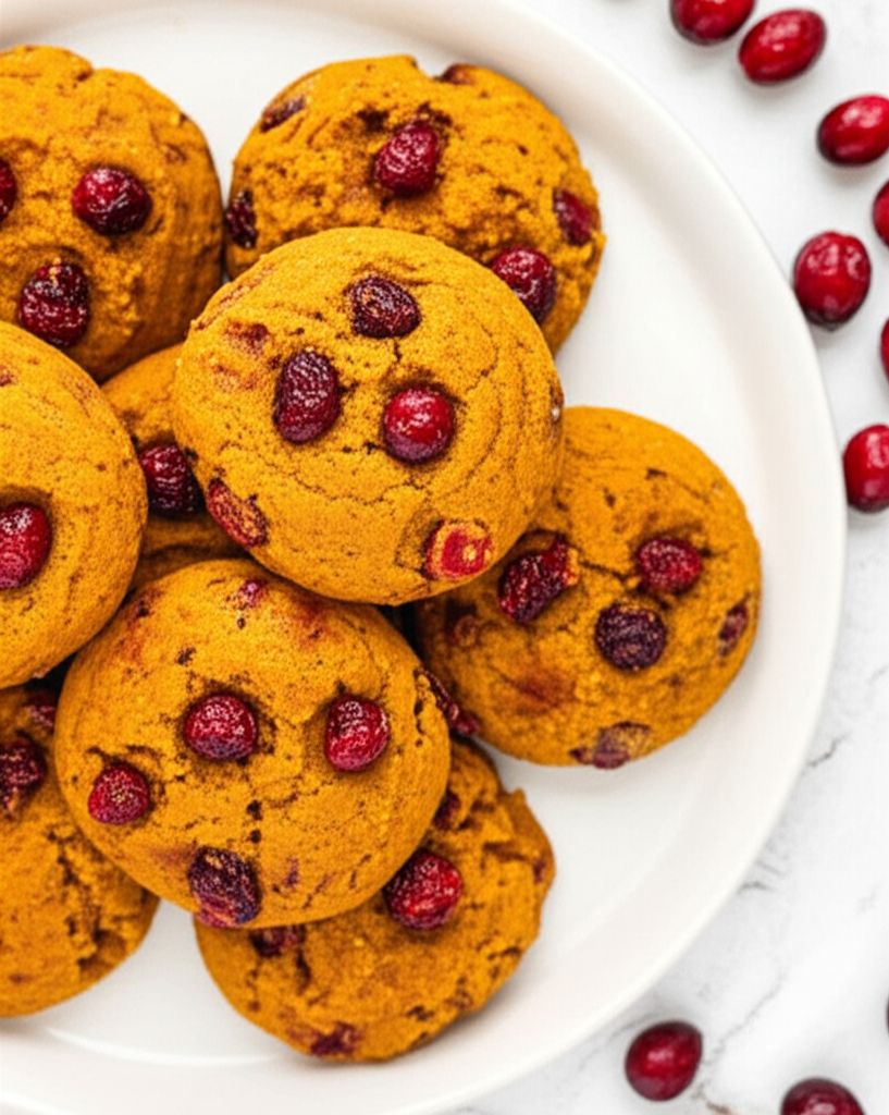 Cranberry Pumpkin Cookies