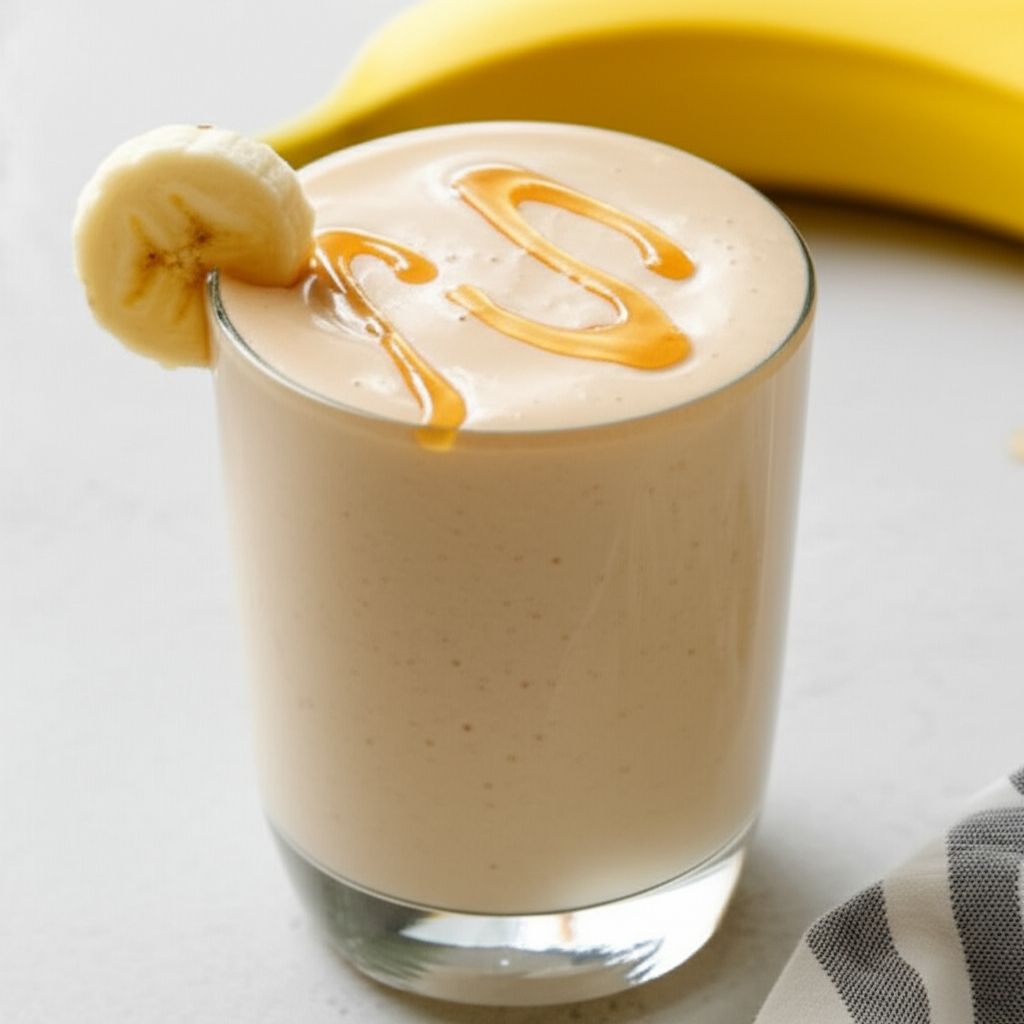 Dairy-Free Peanut Butter and Banana Smoothie