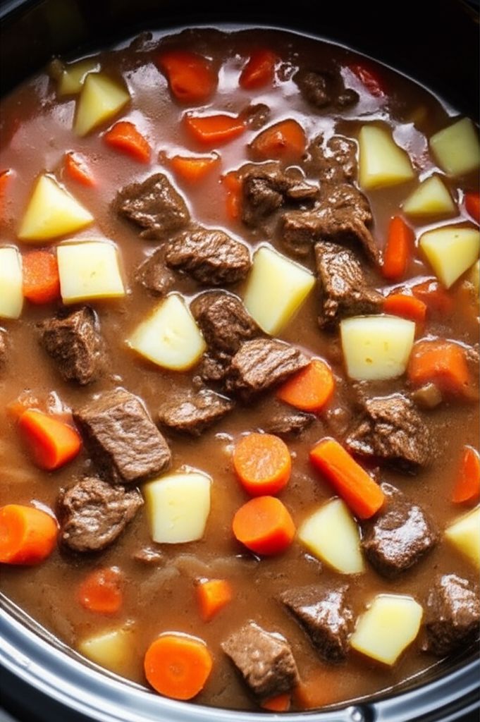 Easy and Hearty Slow Cooker Beef Stew