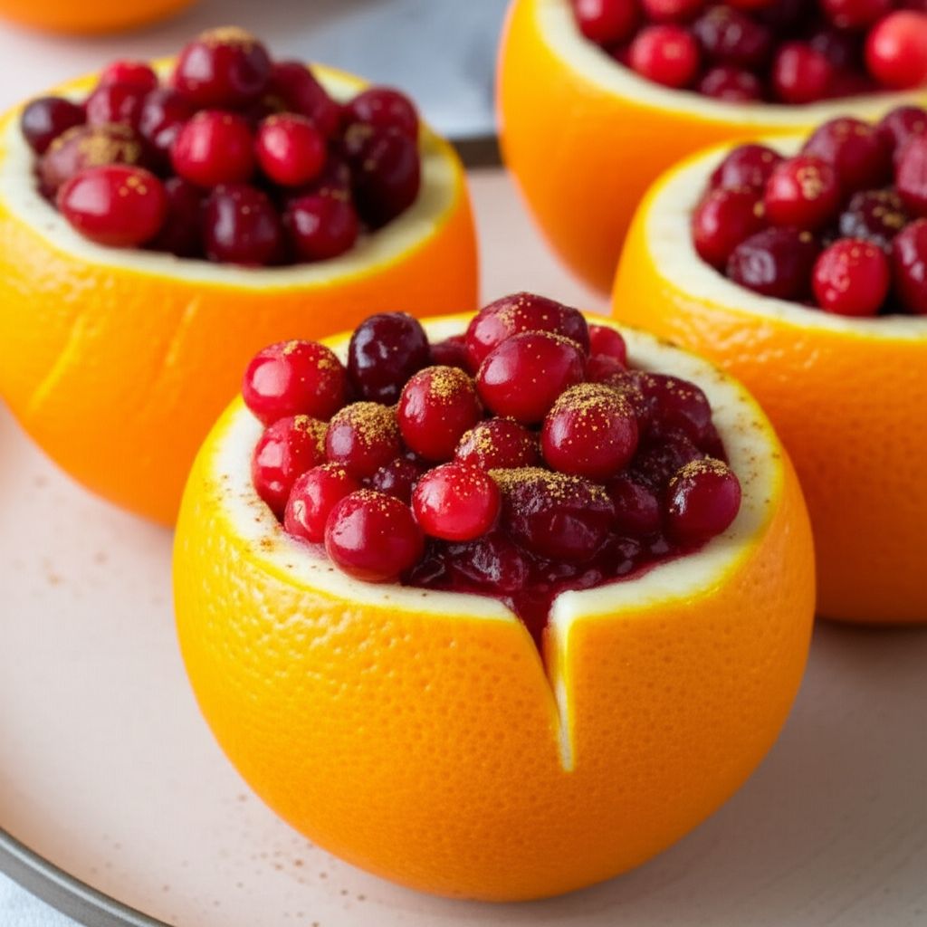 Fresh Sweet Cranberry Sauce with a Twist