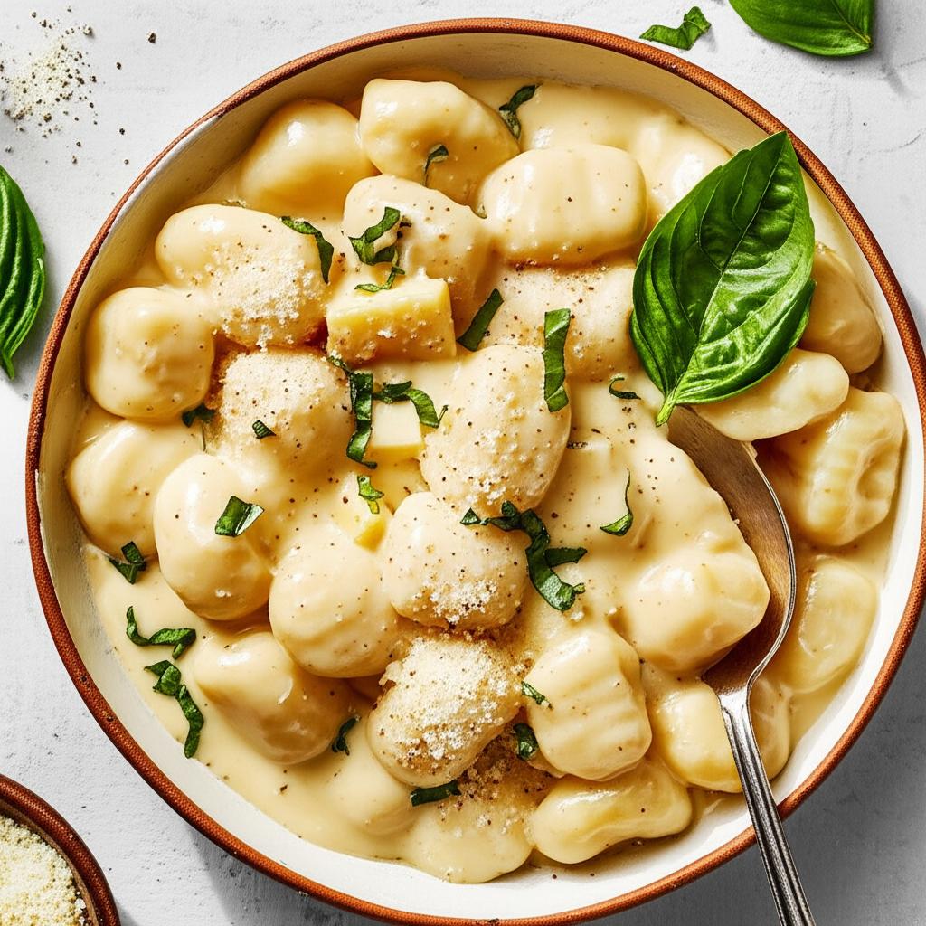 Gnocchi in Fontina Sauce