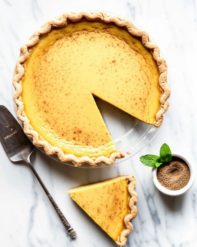Grandma's Egg Custard Pie
