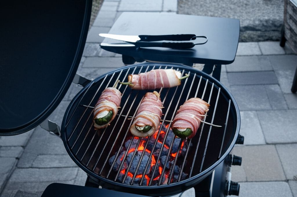 Grilled Bacon Jalapeño Wraps
