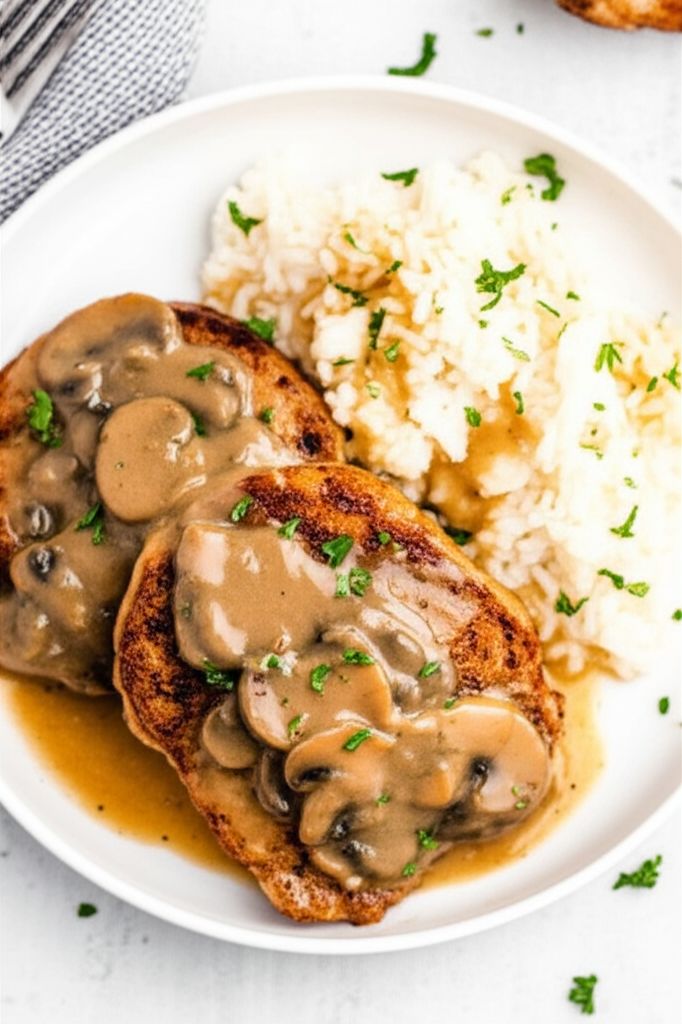 Instant Pot Creamy Pork Chops