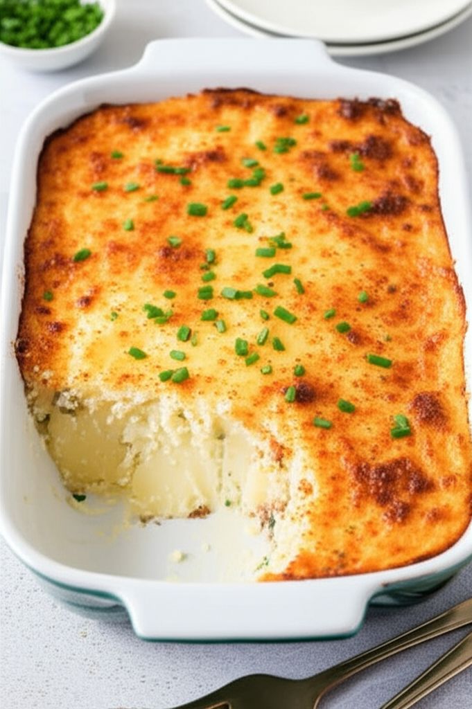 Irish Potato and Chive Casserole