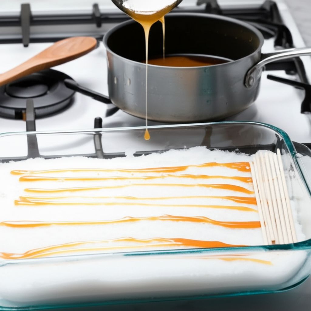 Maple Syrup Taffy