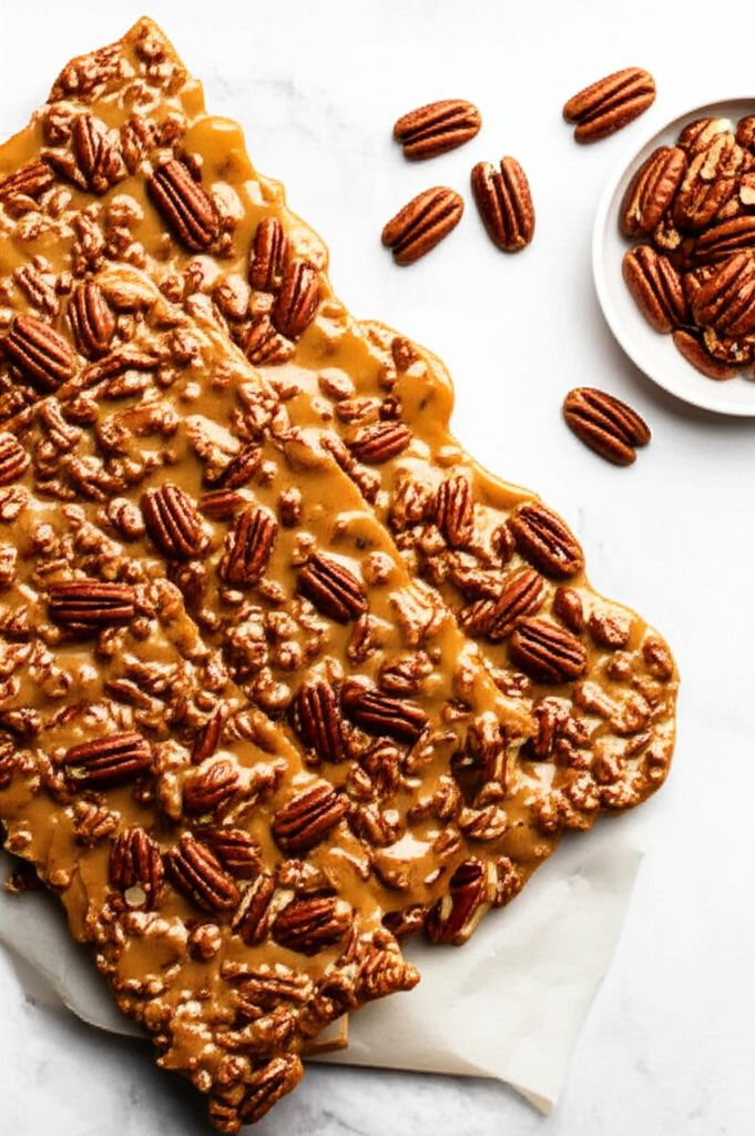 Microwave Pecan Brittle