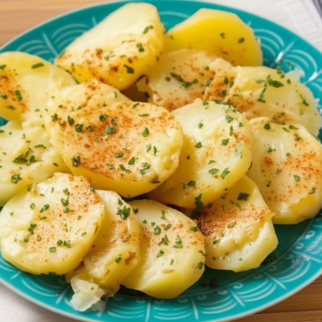 Microwave Scalloped Potatoes