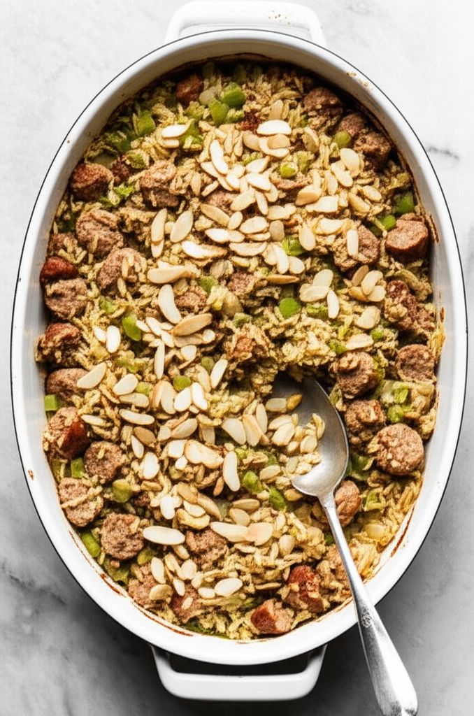 My Mom's Sausage & Rice Casserole