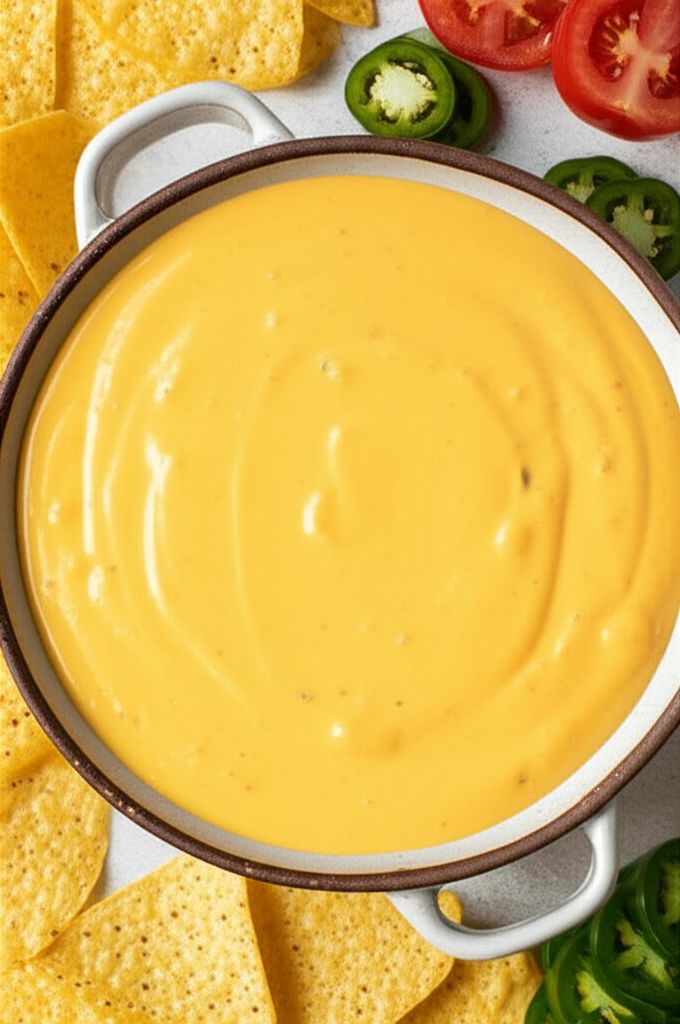 Nacho Cheese Sauce with Jalapeno