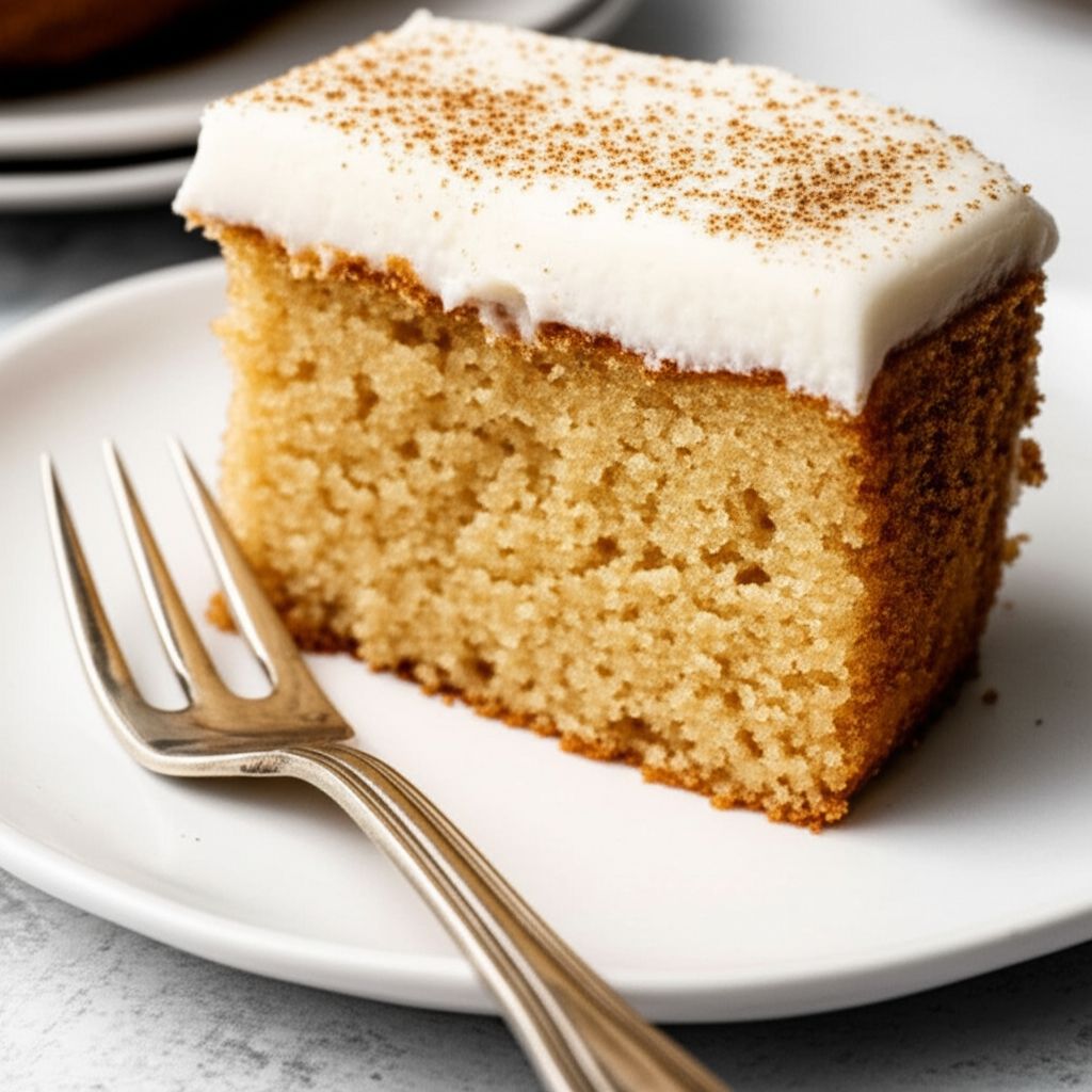 Nutmeg Feather Cake