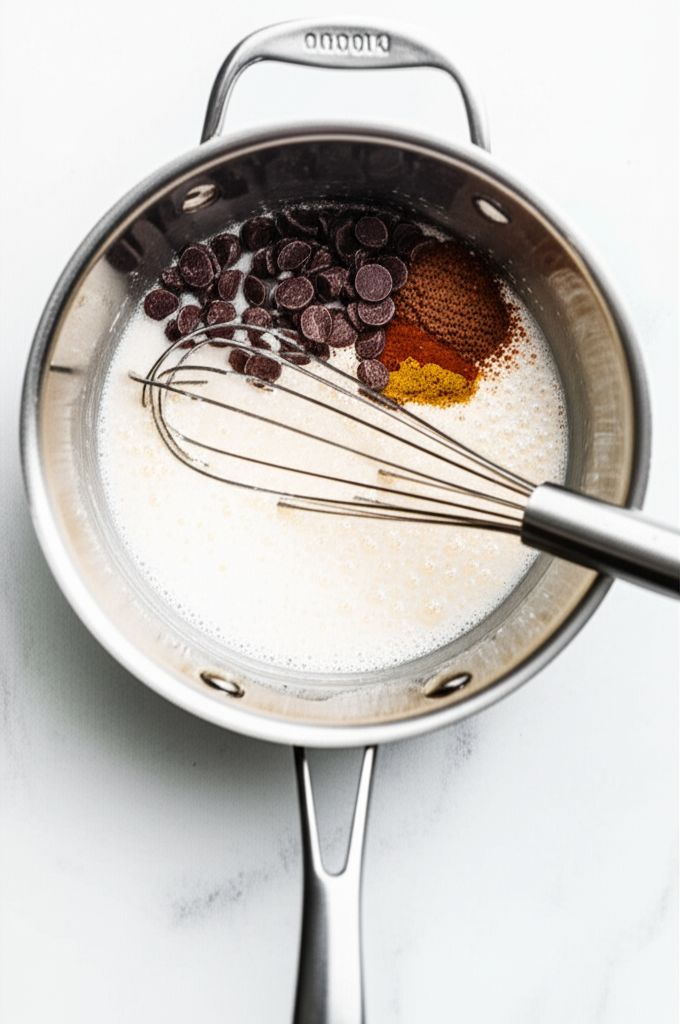 Pumpkin Spice Hot Chocolate