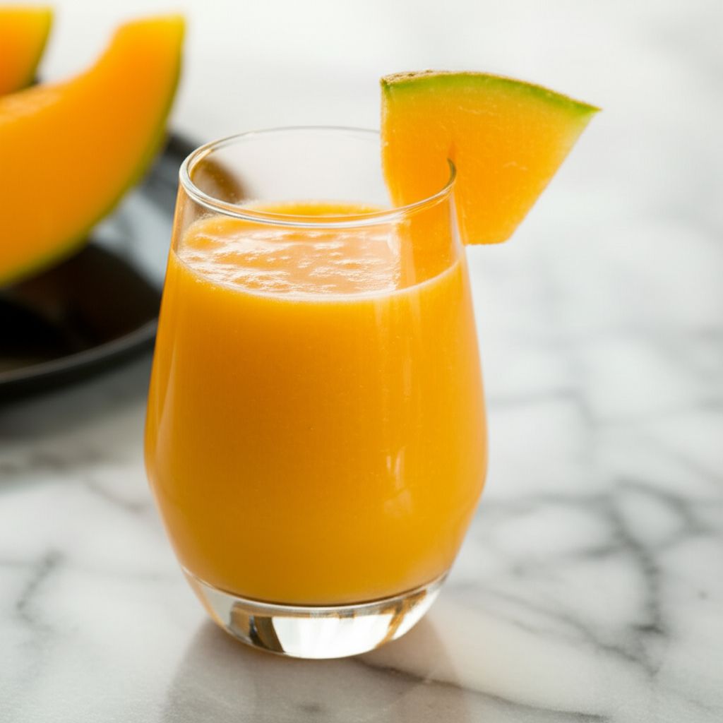 Quick Cantaloupe Juice