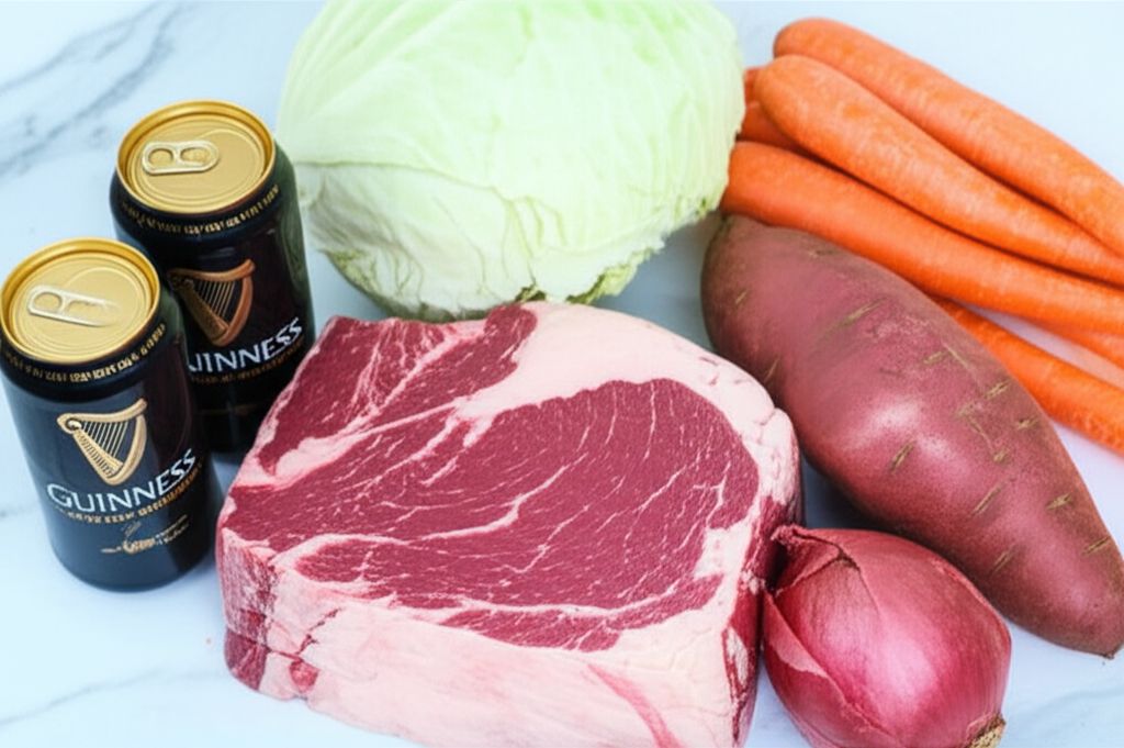 Slow Cooker Guinness Corned Beef and Veggies