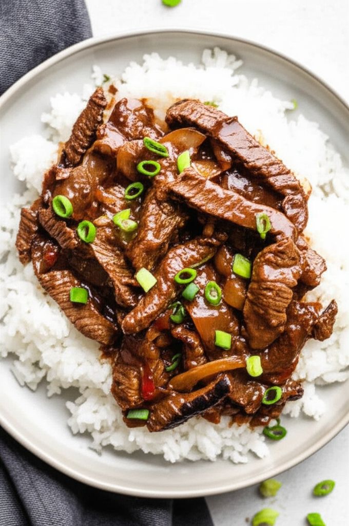Slow Cooker Mongolian Beef