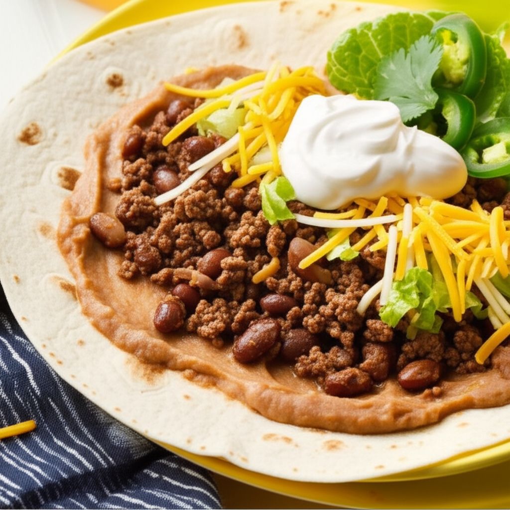 Spicy Beef Burritos