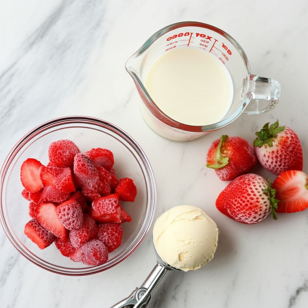 Strawberry Peach Smoothie