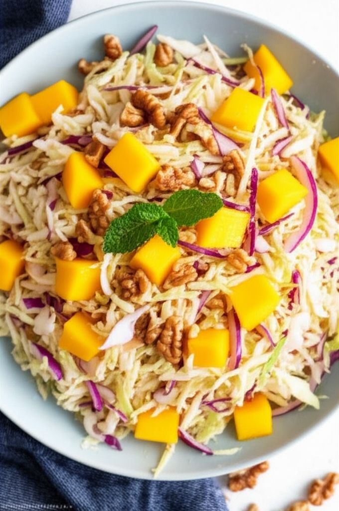 Tangy Mango Slaw