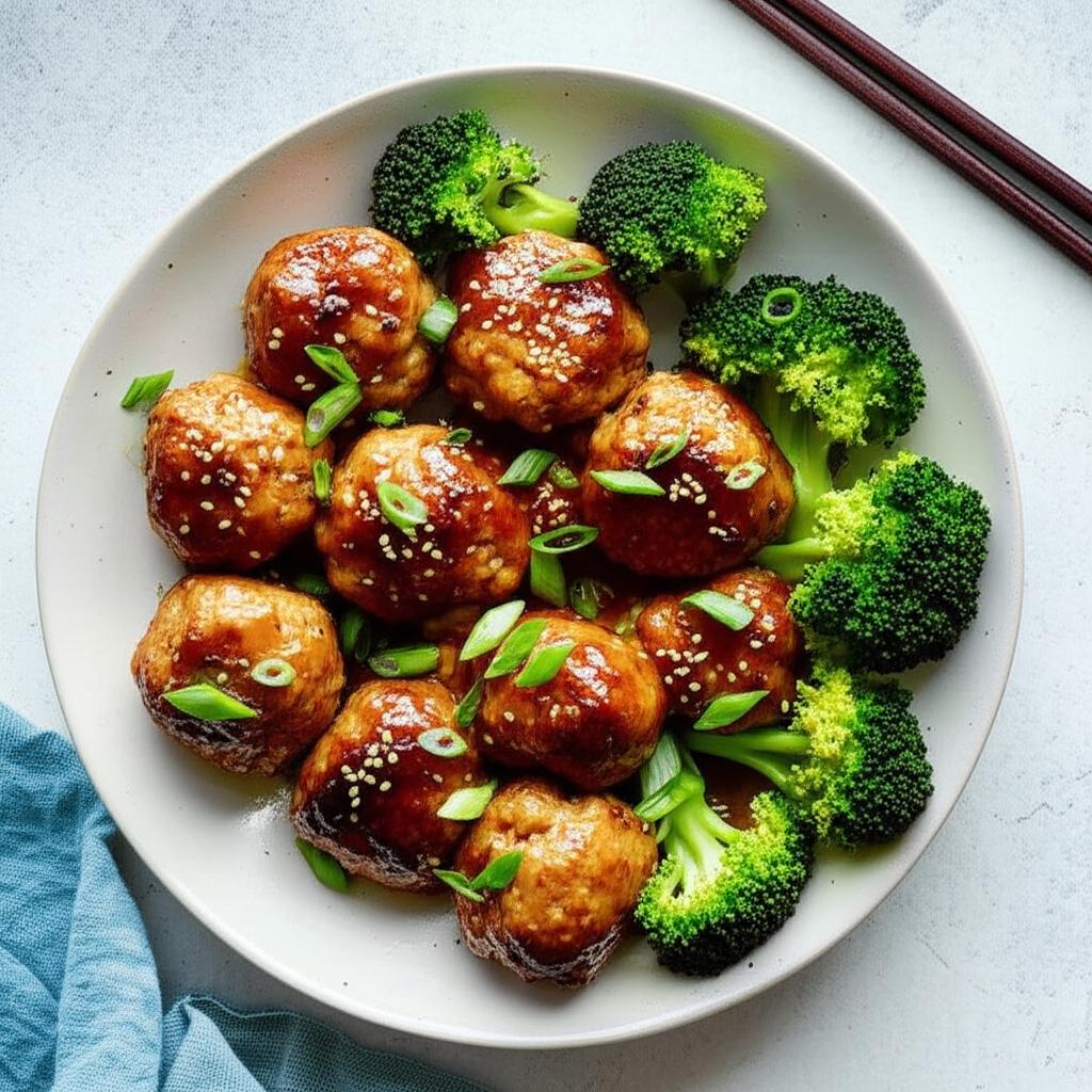 Teriyaki Chicken Meatballs