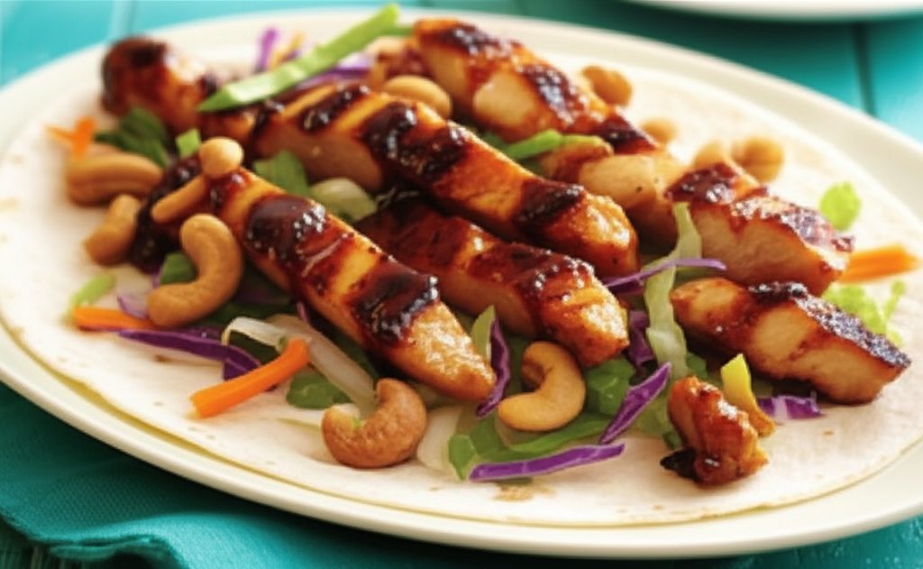 Teriyaki Chicken Wraps