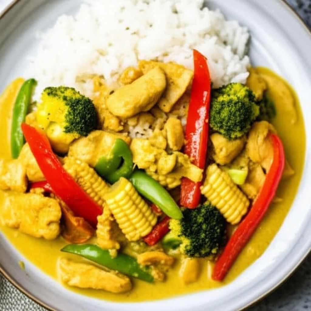 Thai Green Curry with Chicken
