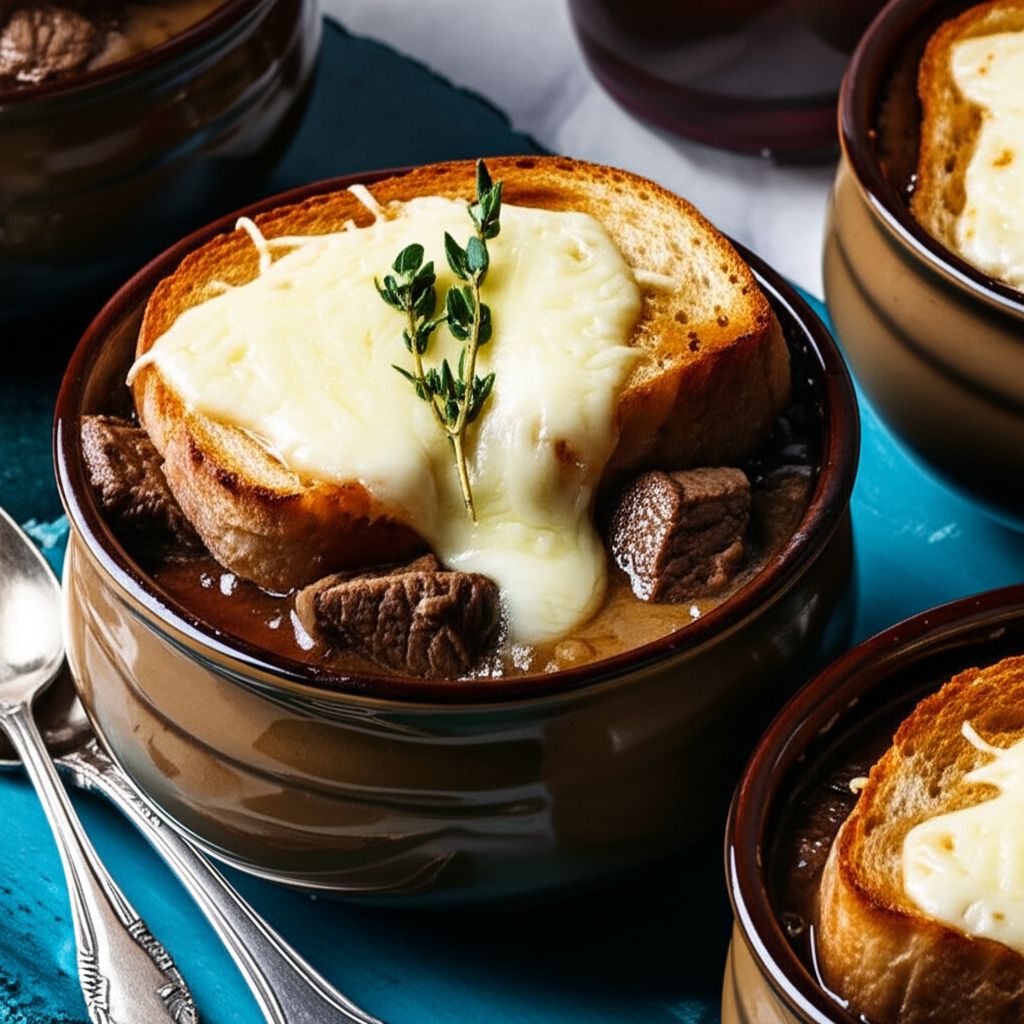 The Ultimate Ribeye French Onion Soup