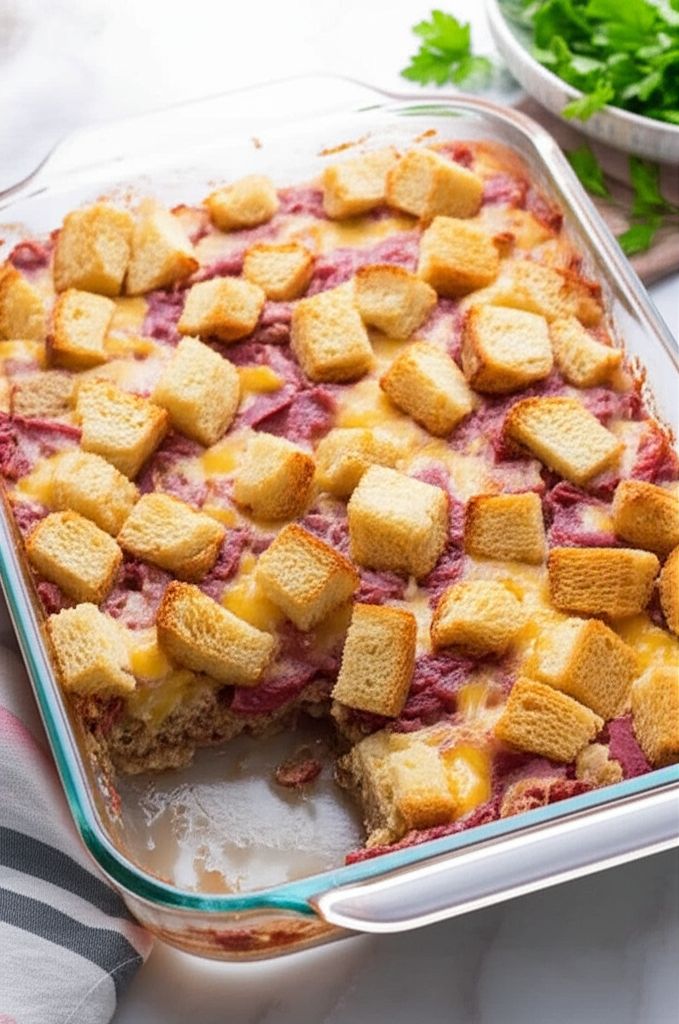Traditional Reuben Casserole