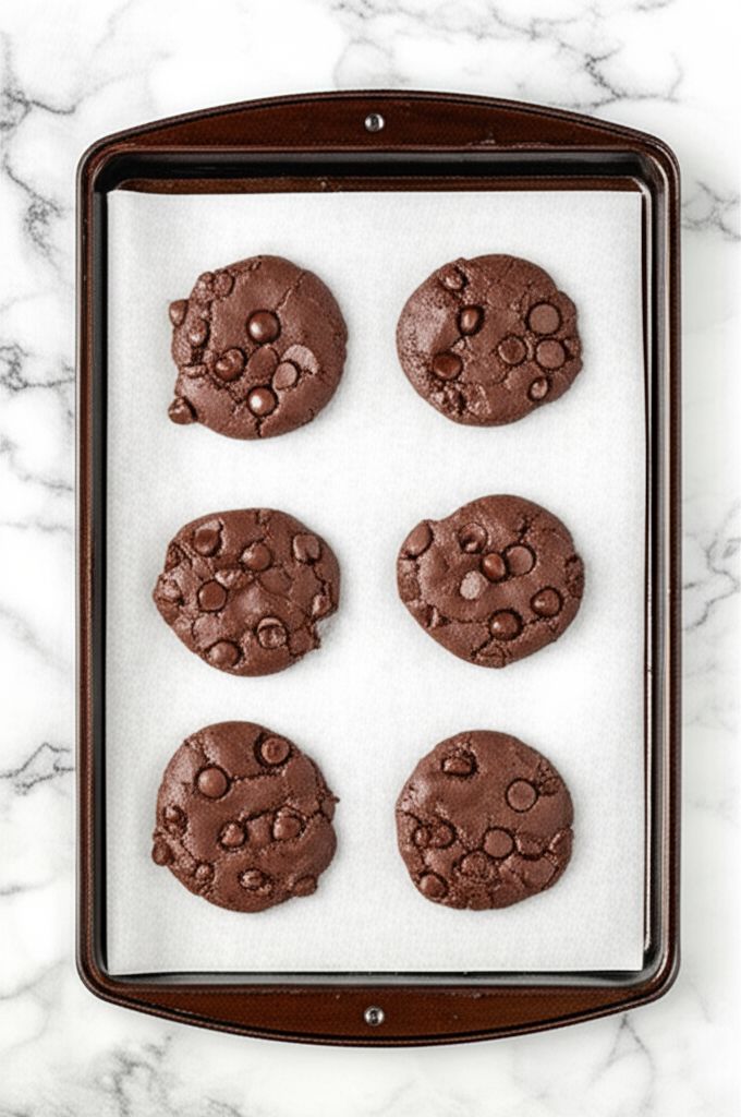 Triple Fudge Cookies