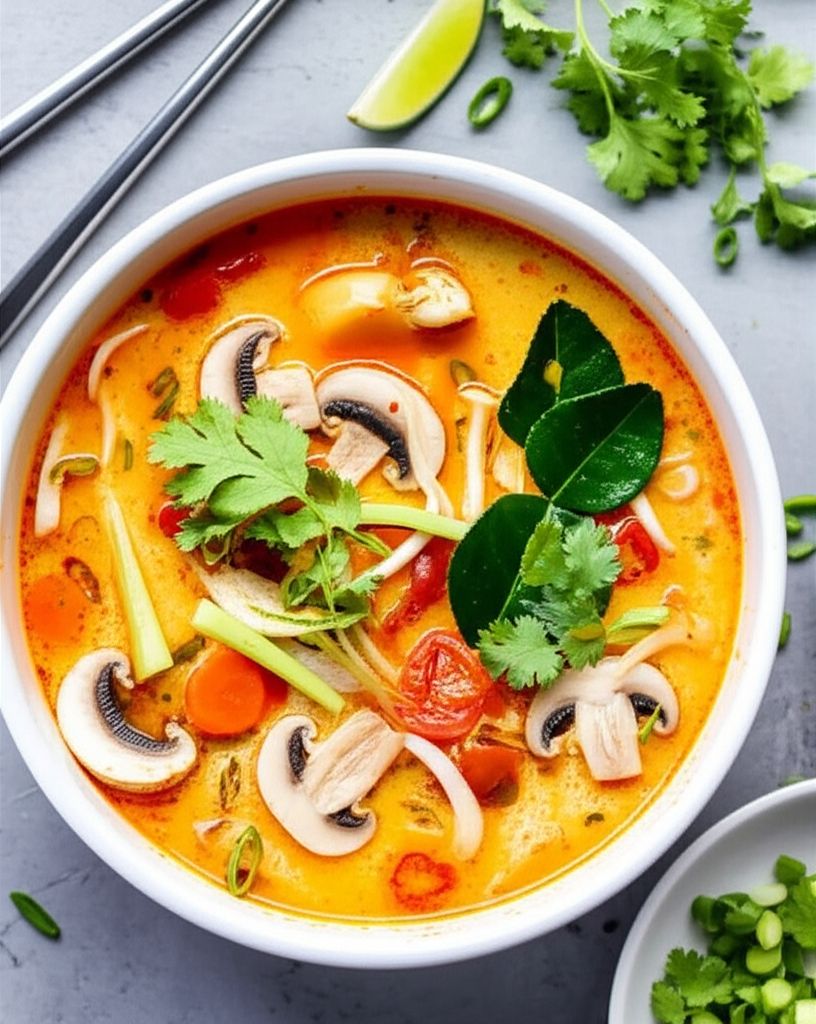 Vegetable Tom Yum Soup