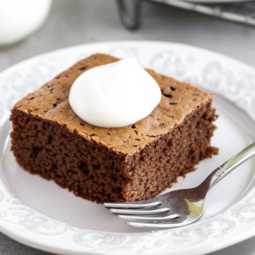 Wacky Buckwheat Spice Cake