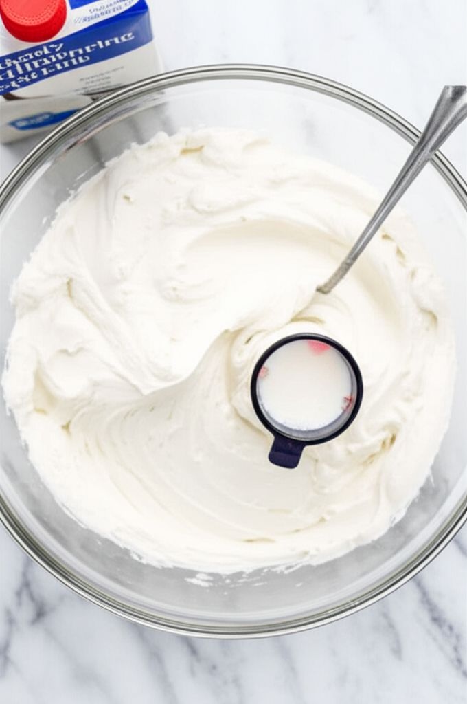Whipped Cream Mousse Frosting