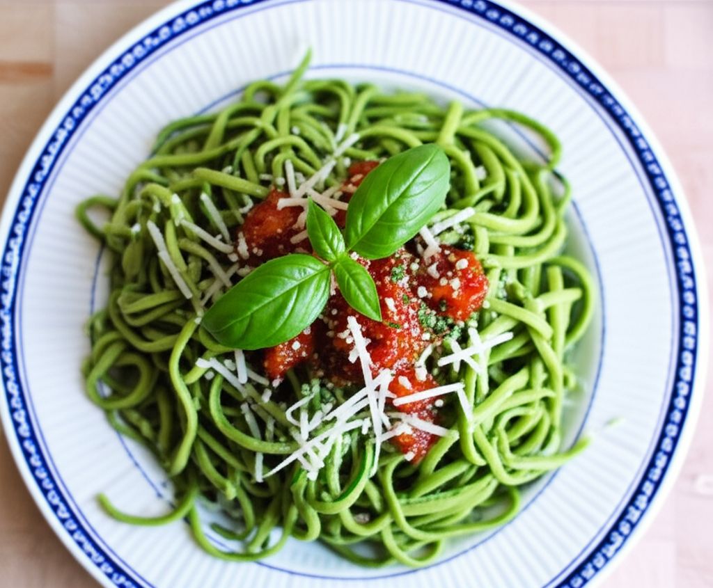 A Farewell to Basil Fettuccine