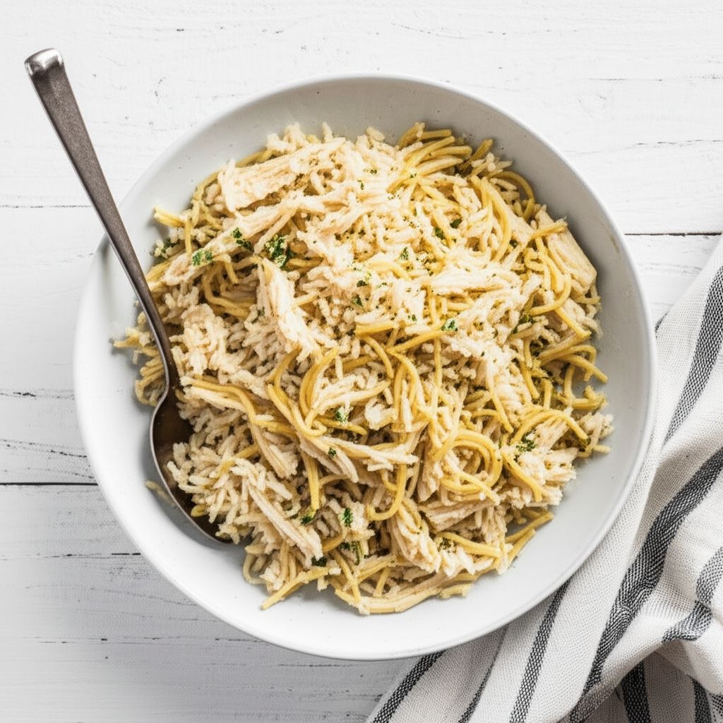 A Homemade San Francisco Treat: Chicken Vermicelli Rice