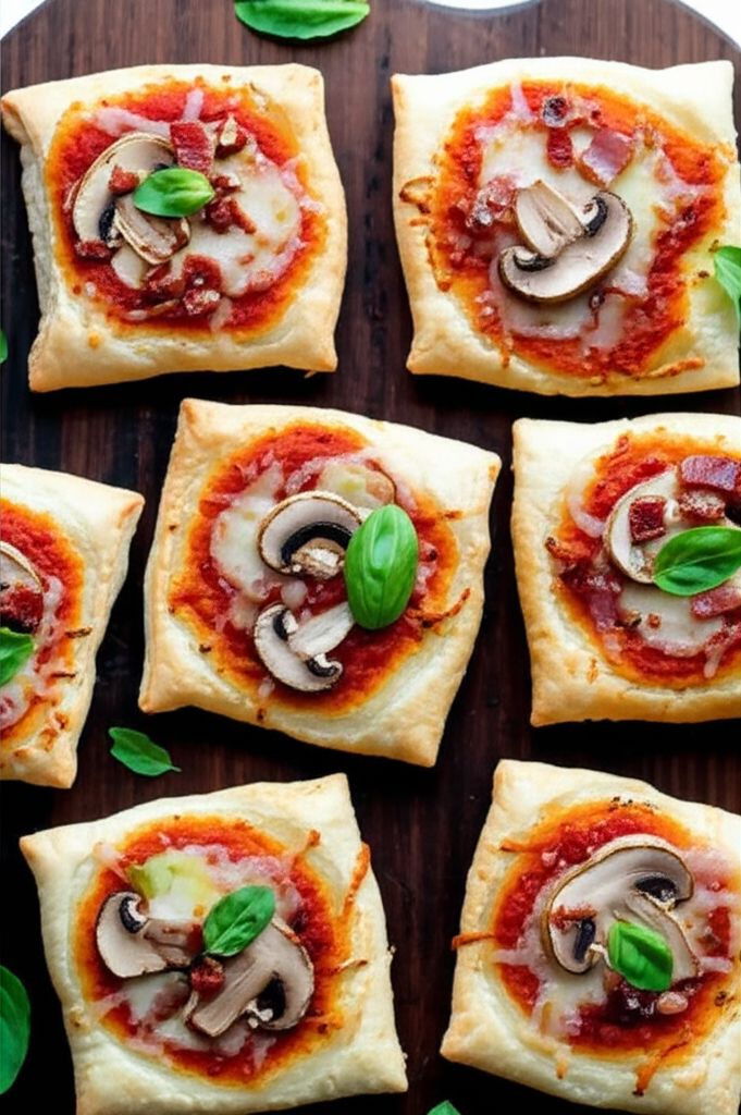 Addie's Puff Pastry Pizzas
