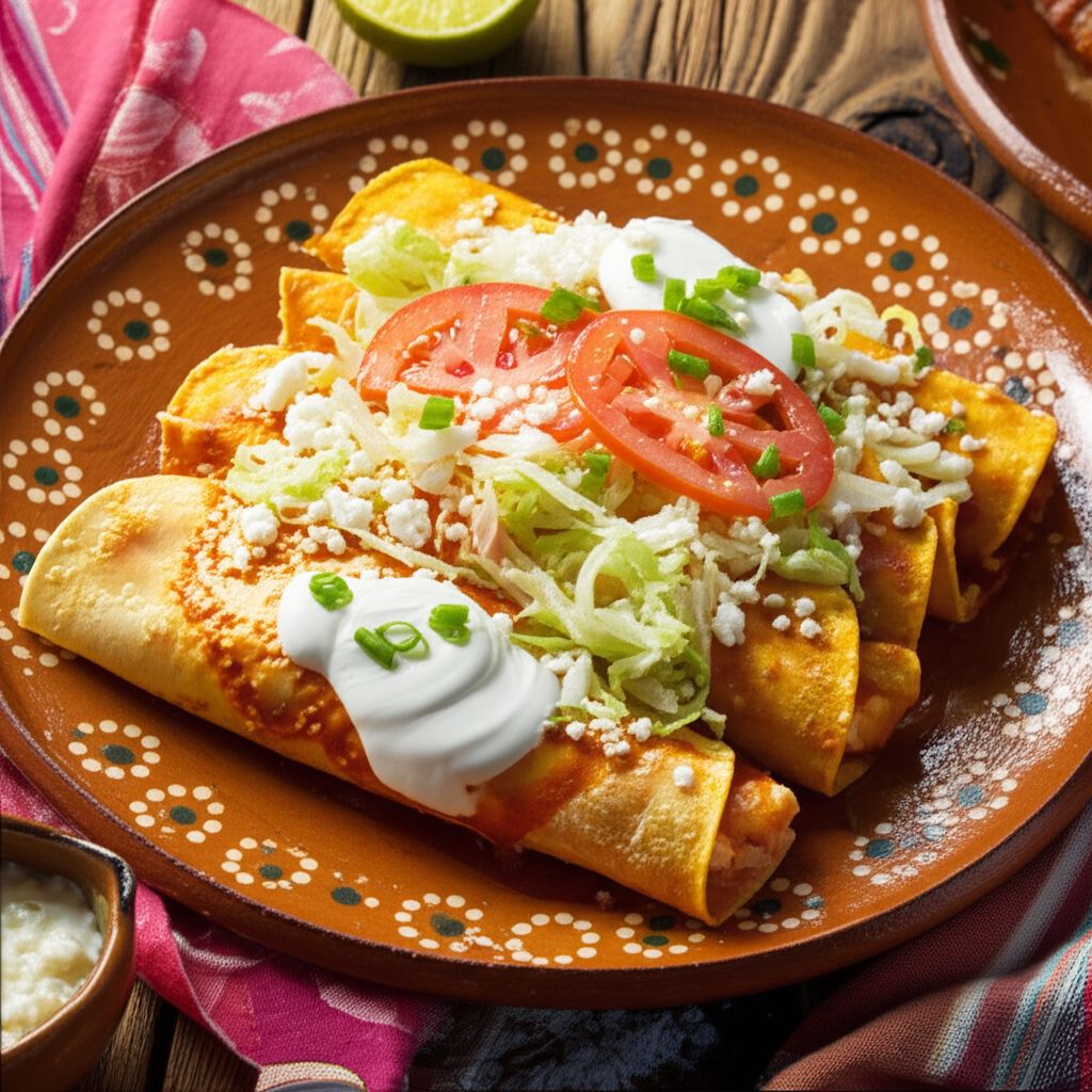 Authentic Mexican Enchiladas