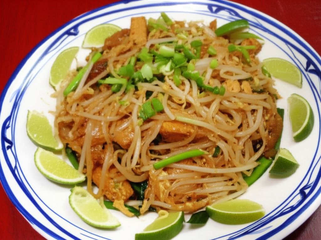 Authentic Pad Thai Noodles
