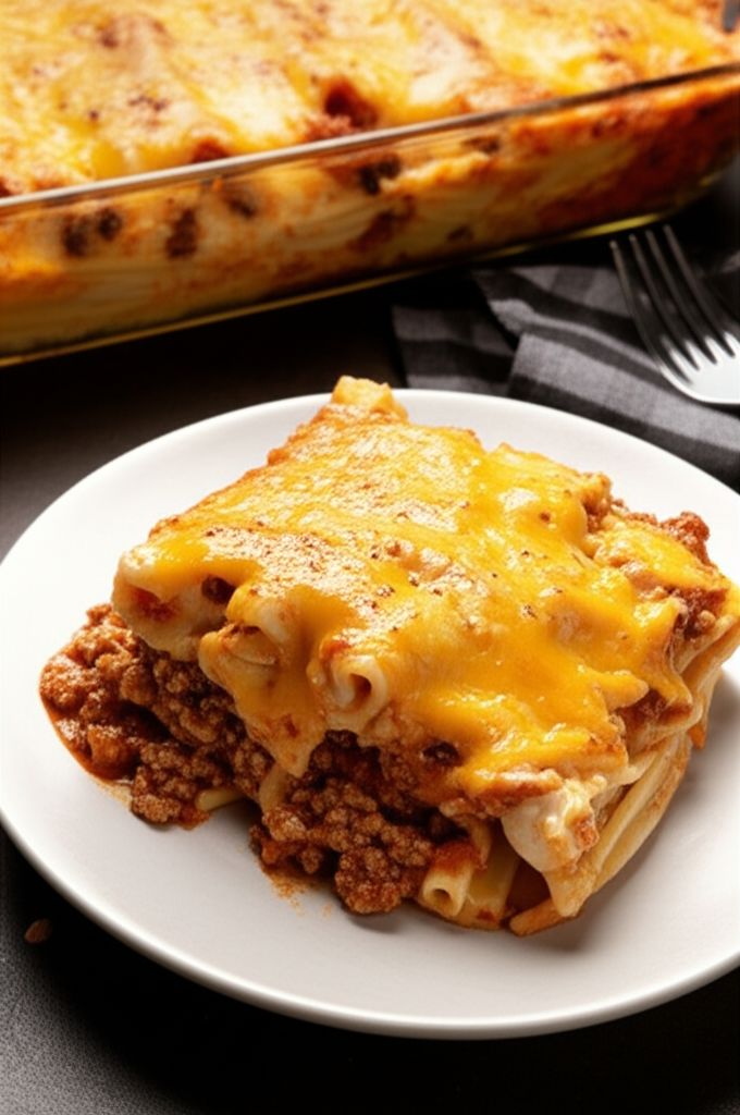 Baked Fettuccine Lasagna