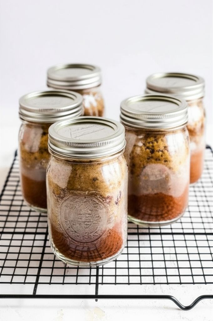 Banana Nut Bread Baked in a Jar