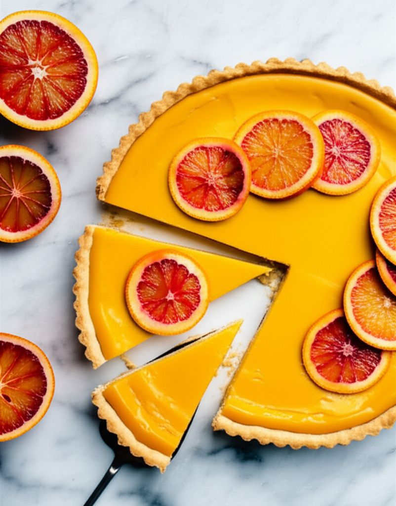 Blood Orange Tart