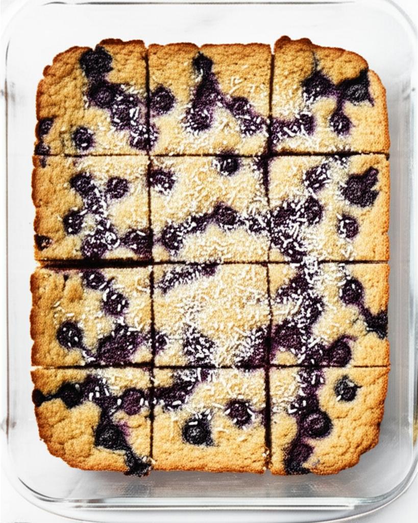 Blueberry Oatmeal Breakfast Bars