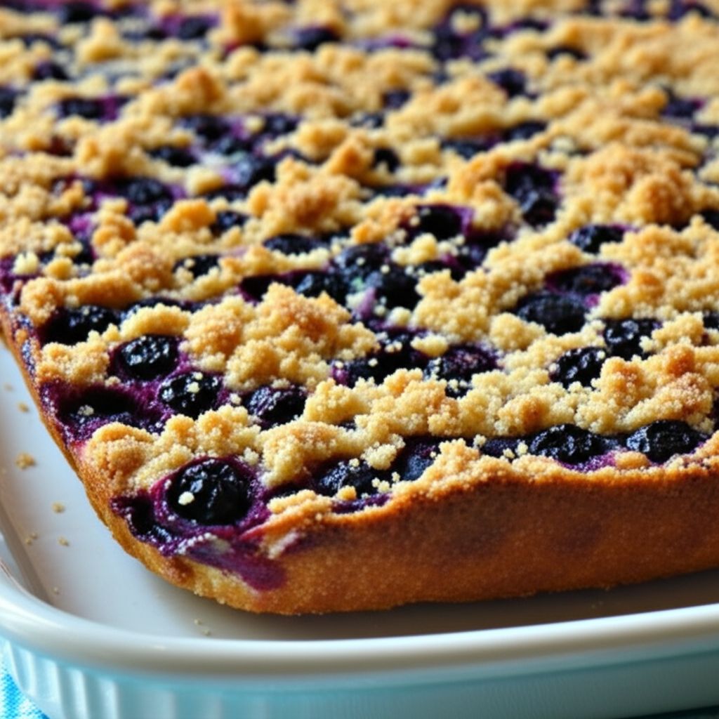 Blueberry Shortbread Bars