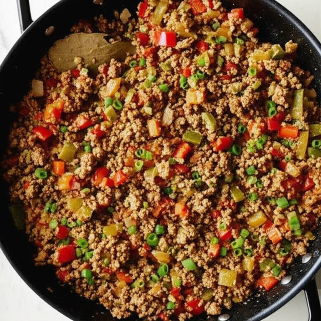 Cat's Cajun Dirty Cauliflower "Rice"