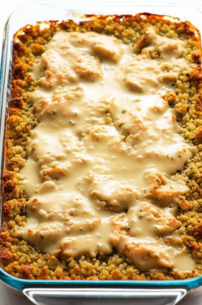 Chicken and Dressing Casserole