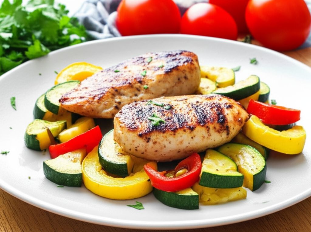 Chicken and Summer Squash