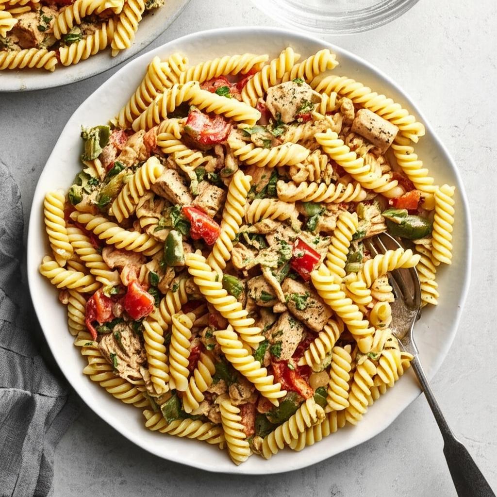 Chicken Rotini Stovetop Casserole