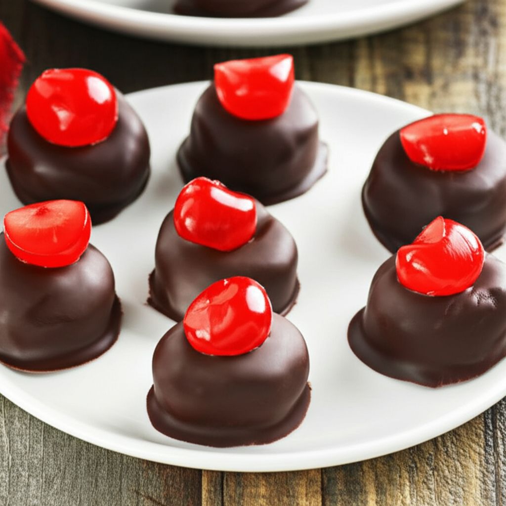 Chocolate Covered Cherry Cookies I