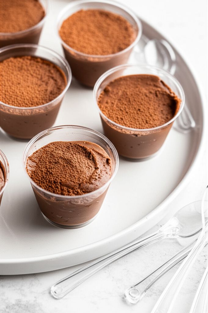 Chocolate Pudding Shots