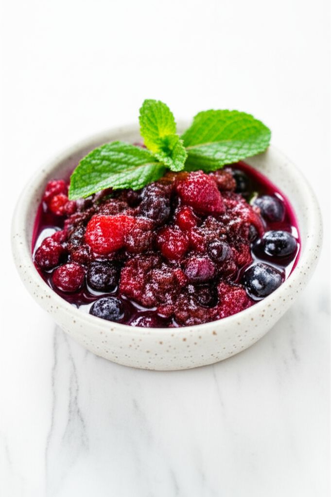 Compote with Frozen Berries